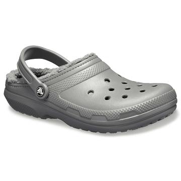 Crocs Classic Bélelt Clog Cipők Férfi Titán | HU 0676MQZA